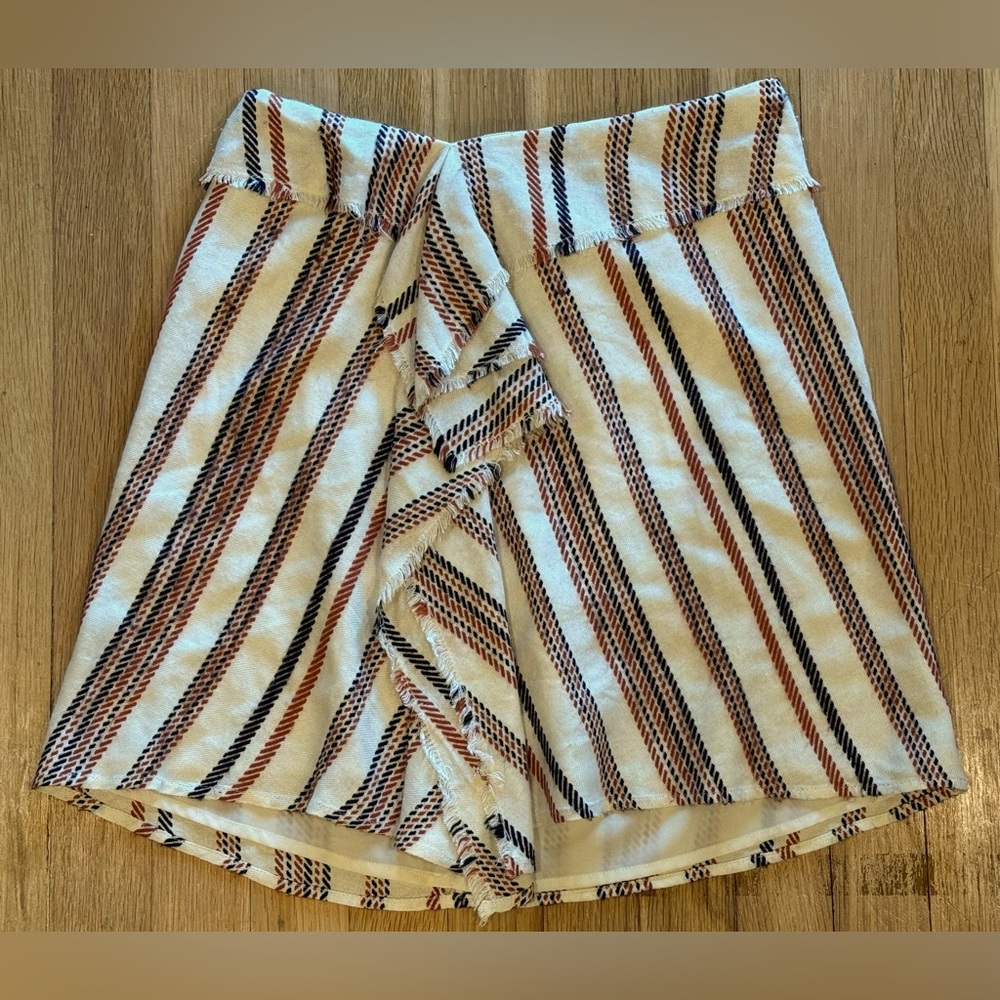 Intermix Kat Tribal Wrap Skirt Small S